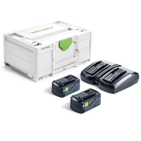 SET ENERGIA FESTOOL SYS 18V 2X5,0Ah + TCL 6 DUO