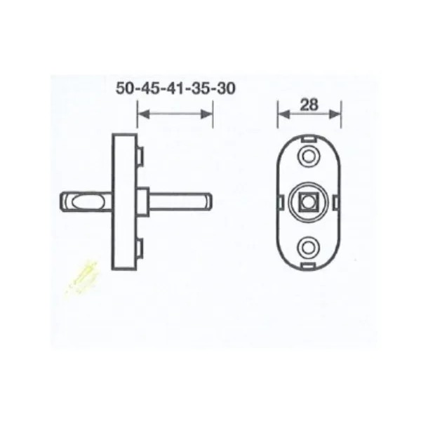 MOVIMENTO DK V&V X0601 MM.41 (4 SCATTI)