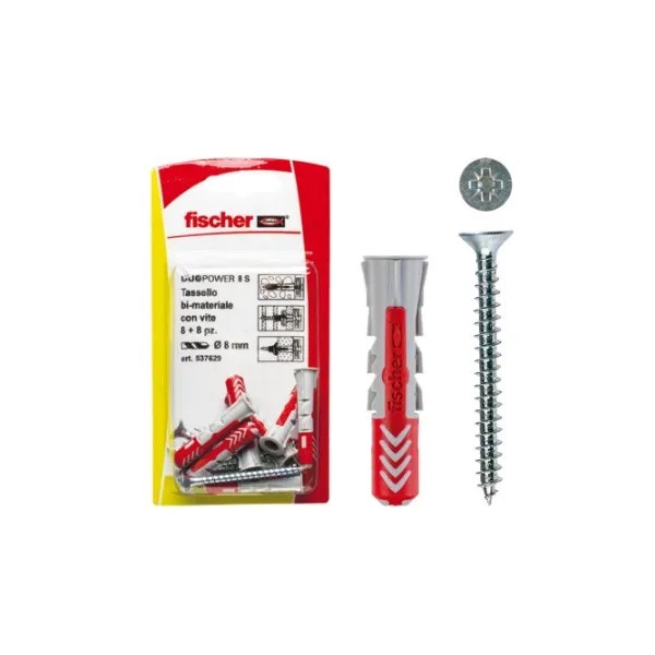 BLISTER TASSELLO FISCHER DUO POWER CON VITE