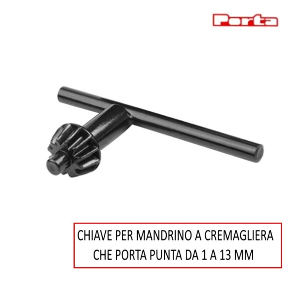 CHIAVE PER MANDRINO A CREMAGLIERA 1 - 13