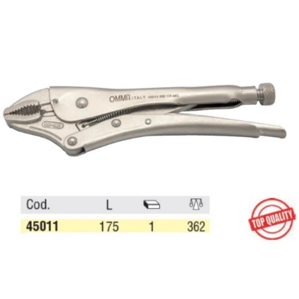 PINZA OMMA A SCATTO REGOLABILE MM.175