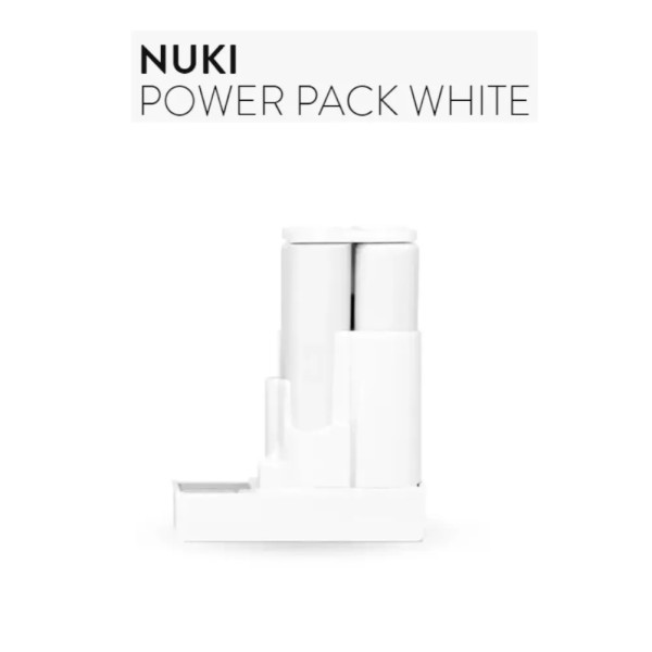 NUKI POWER PACK (PACCO BATTERIA) BIANCO