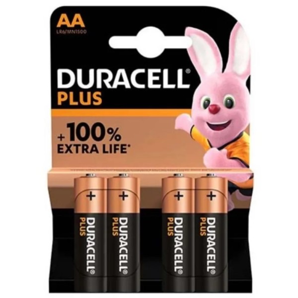 PILA STILO AA DURACELL ( BLISTER 4 PEZZI )