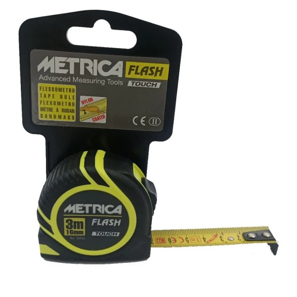 FLESSOMETRO METRICA FLASH TOUCH MT 3X16 MM