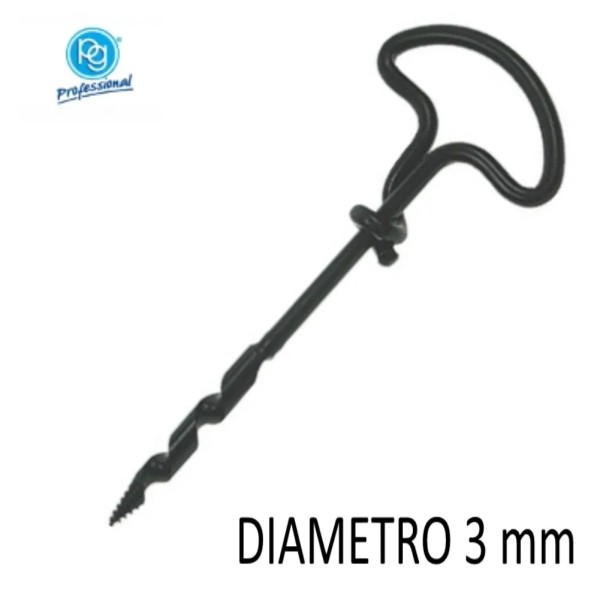 TRIVELLINO MANUALE PER LEGNO DIAMETRO 3 MM