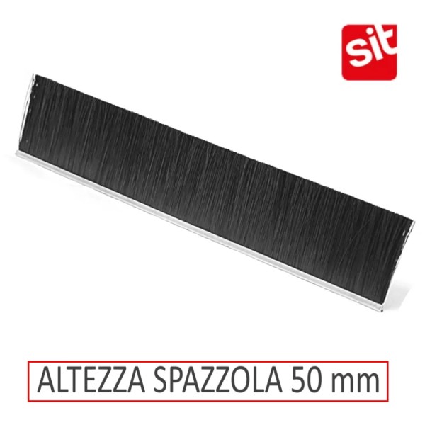 SPAZZOLA SIT IN NYLON NERO MM.50 PER PORTONE MT 2.5 (SOLO SPAZZOLA)