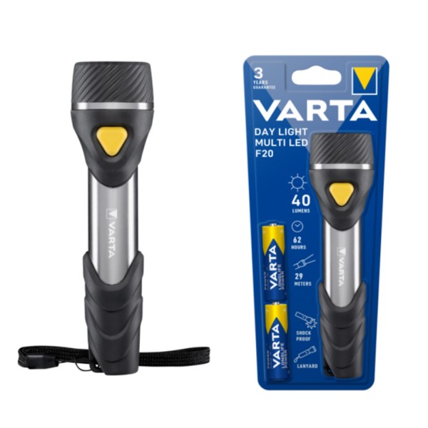 TORCIA VARTA LED ALLUMINIO DAY LIGHT F20 -PROMO-