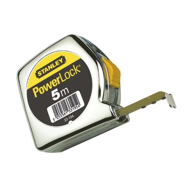 FLESSOMETRO STANLEY POWERLOCK 0-33-195 NASTRO MT. 5 X 25 MM