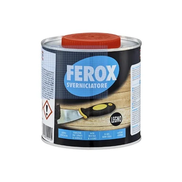 FEROX SVERNICIATORE SPECIFICO PER LEGNO FEROX BARATTOLO 750 ML -OFFERTA-