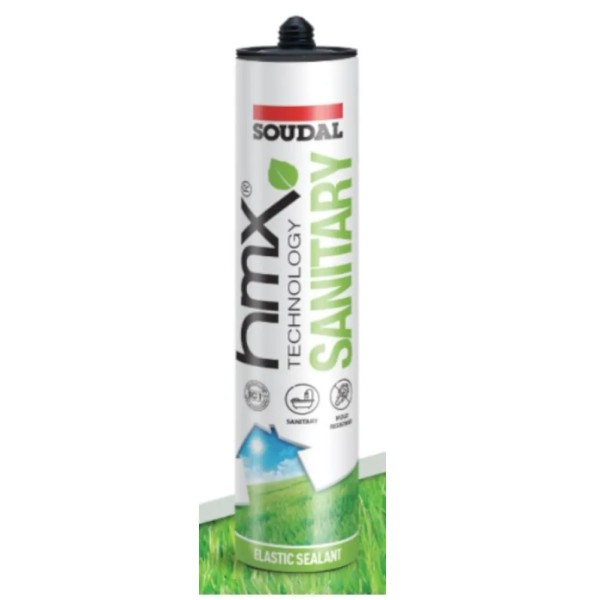 SILICONE SOUDAL HMX SANITARY GRIGIO 300ml