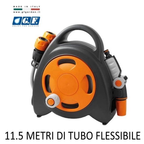 AVVOLGITUBO PORTATILE CON 11.5 MT DI TUBO -PROMO-