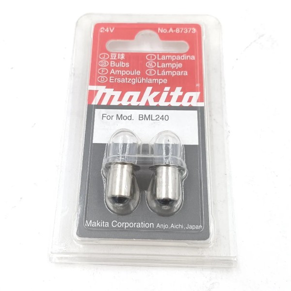 LAMPADINE MAKITA 24 V PER TORCIA ( 2 PEZZI )